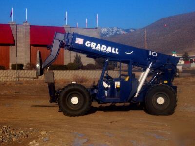 1988 gradall 544 10,000LB, 48'reach, 5982HRS,runs good 