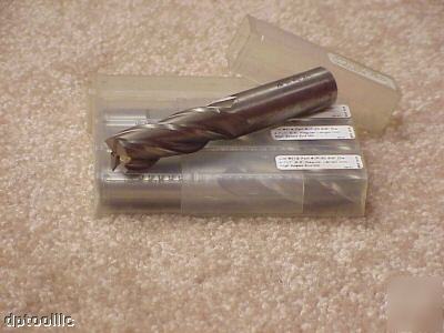 4PC 5/8 4FL se hss center cutting endmill usa made