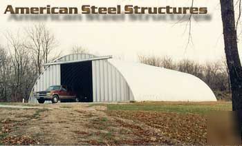 American steel buildings Q45X90X17 metal arch building