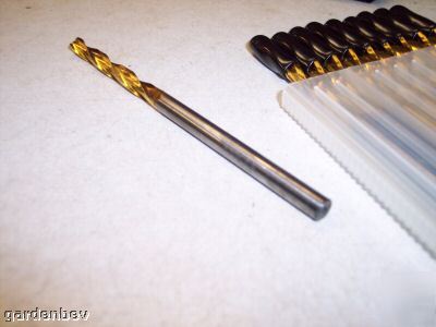 Drill bits 5.9MM coolant carbide resharp tin coated 10P