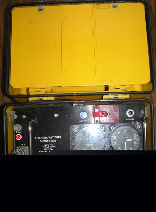 Era airspeed altitude simulator avionics pitot static 