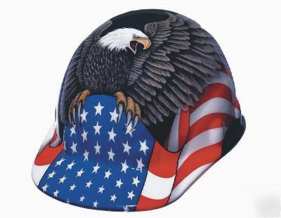 Fibre metal spirit of america full graphic hard hats