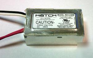 Hatch 80 w 12V transformer aet-80 RS12-80 lot of 4 