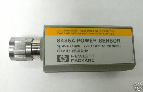 Hp agilent 8485A power sensor, 50 mhz to 26.5 ghz
