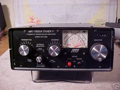 Mfj versa tuner v, 3 kilowatt tuner