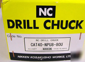 New 4 pc nikken CAT40 5/16