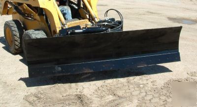 New 8 foot 6 way dozer blade plow for skid steer.