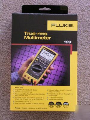 New fluke 189 digital data logging multimeter - brand 