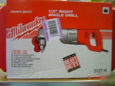 New milwaukee 1/2 in. heavy-duty hole shooter rt. angle 