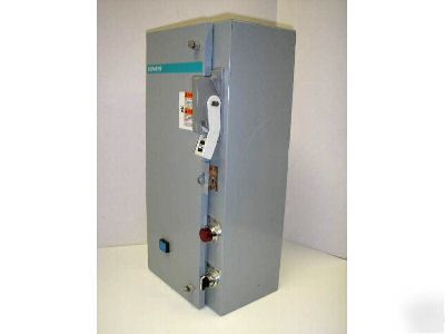 New siemons starter panel + cabinet 3 ph size 0 nema 1 