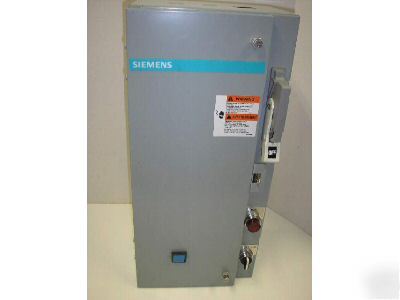 New siemons starter panel + cabinet 3 ph size 0 nema 1 