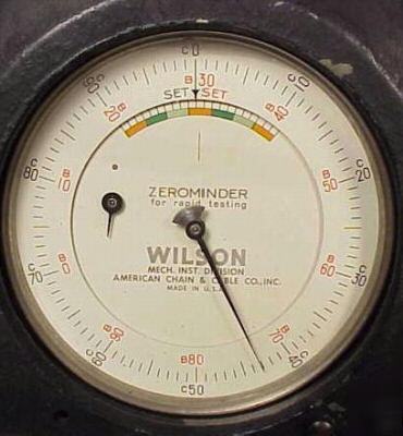 Wilson rockwell 5JR hardness tester 16