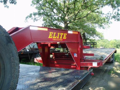 2006 elite 35' gooseneck trailer