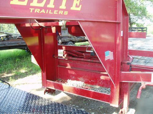 2006 elite 35' gooseneck trailer