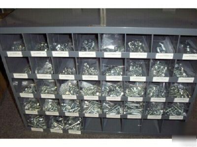 900PC metric ss socket allen head assortment w/bin