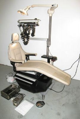 Adec priority dental chair w/ delivery system & light 