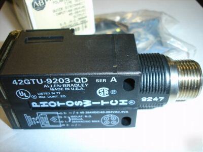 Allen bradley 42GTU-9203-qd polarized retro time delay