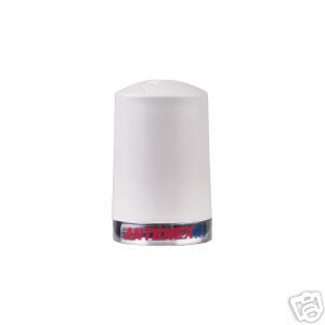 Antenex white 800MHZ phantom whipless antenna TRA8063