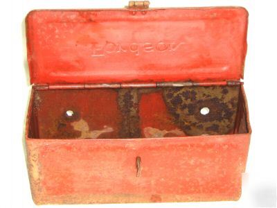 Antique ford fordson tractor fender tool box n/r