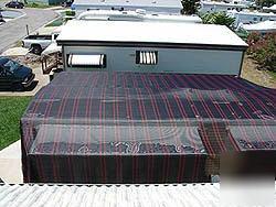 Cat-5 hurricane storm protection shutters, 50' system