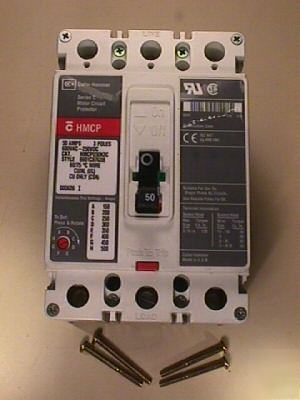 Cutler hammer hmcp 50 amp 600 vac circuit breaker 