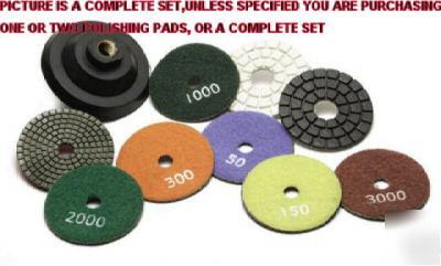 Diamond polishing pads premium 5