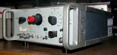 Eg&g parc model 113 pre amp preamp lab electric