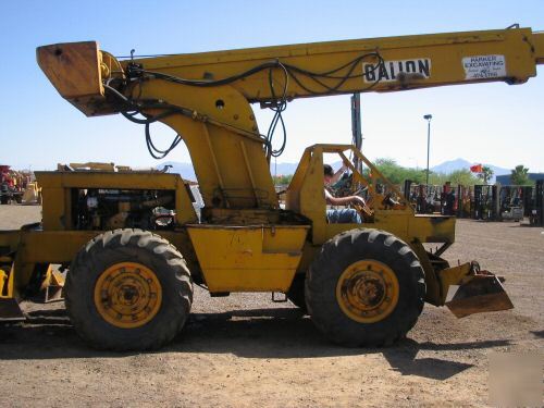 Galion 125A 12.5 ton rough terrain crane 