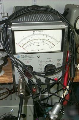 Ham radio hewlett packard 410C vacuum tube voltmeter 