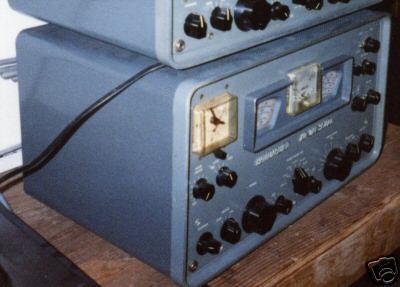 Hammarlund hq-170 receiver w/clock