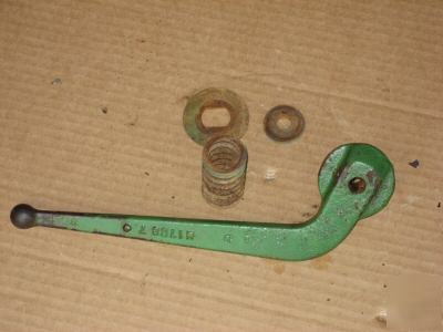 John deere 420 430 tractor throttle lever