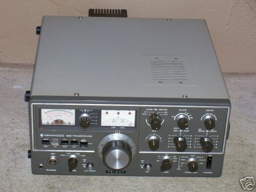 Kenwood ssb ts - 520 transceiver works well 