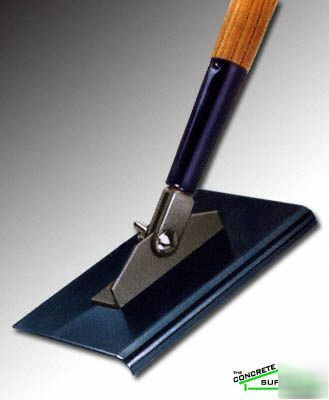 Kraft tool walking edger concrete blue steel CC401 9 in