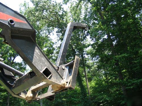 Lifting boom tree truss engine crane skidsteer loader