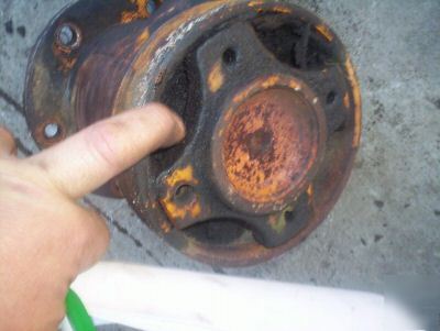 Minneapolis moline model zb tractor clutched pulley dr.