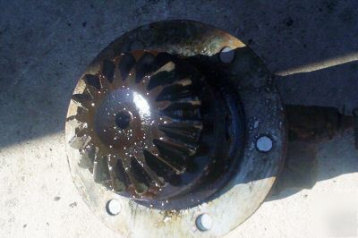 Minneapolis moline model zb tractor clutched pulley dr.