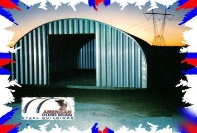 New amerduro steel building S25X50X18' metal buildings