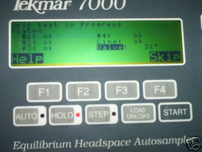Tekmar 7000 equilibrium headspace analyzer 