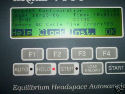 Tekmar 7000 equilibrium headspace analyzer 