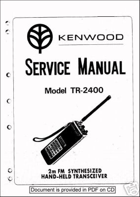 Trio kenwood tr-2400 TR2400 service manual