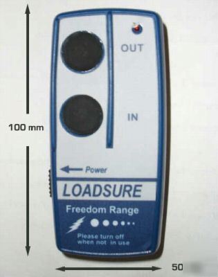 Wireless remote control unit to fit any electric winch