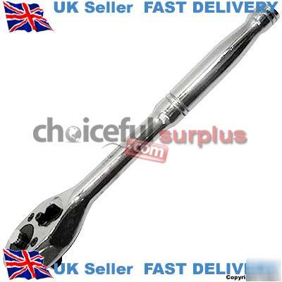 Â½â€ all steel quick release ratchet & pear head design