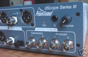 ***immaculate condition prism sound dscope series iii**