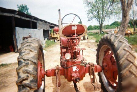 1951 antique international farmall tractor