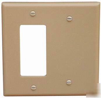 2G gang 1-DECORA1-blank wall plate