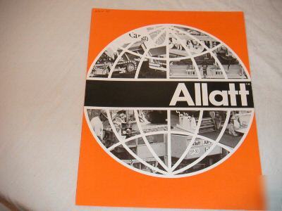 Allatt product line brochure 