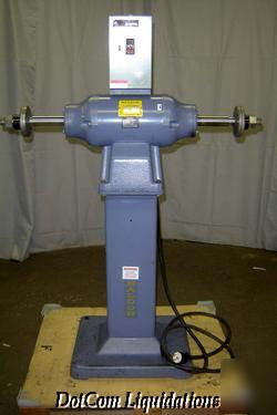 Baldor 2HP buffer on stand model 1250