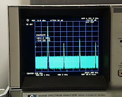 Color tft lcd retrofit kit for the 85662A, 8566B, 8568B