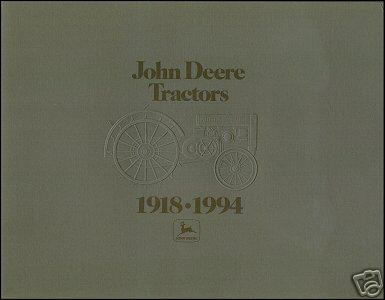 Complete guide to john deere tractors 1918-1994