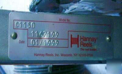 Hannay reels reels on wheels rewind cable reel 